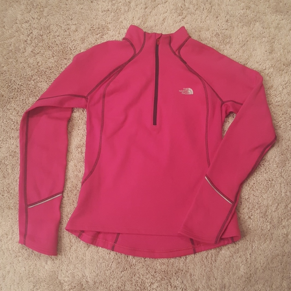 Pink North Face fleece